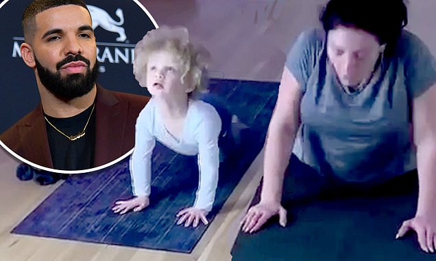 Drakes son Adonis, 3, does yoga with mom Sophie Brussaux in sweet Instagram video – Daily Mail