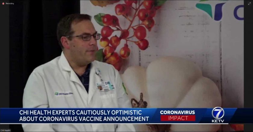 CHI Health infectious disease expert feels ‘cautiously optimistic’ about a Pfizer vaccine – KETV Omaha