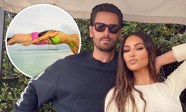 Kim Kardashian goes diving with Scott Disick in a throwback from her 40th birthday getaway – Daily Mail