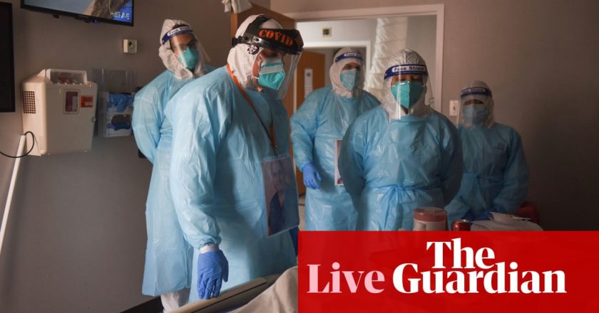 Coronavirus live news: US again confirms world record daily cases as Victoria marks 16 days with no infections – The Guardian