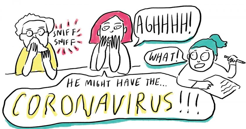 A Kids Guide To Staying Safe From The Coronavirus: Comic And Zine : Goats and Soda – NPR