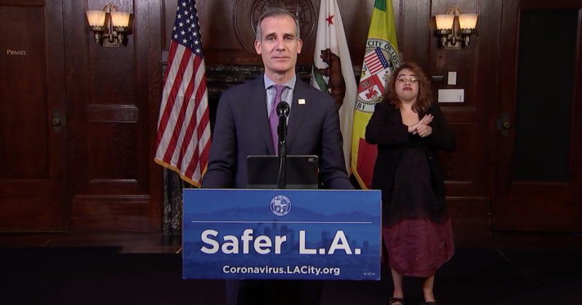 Los Angeles Mayor Eric Garcetti Announces Crackdown On Coronavirus Violations: “If We Don’t Make These Decisions Now…We Will Almost Certainly Have To Shut Things Down Again” – Deadline