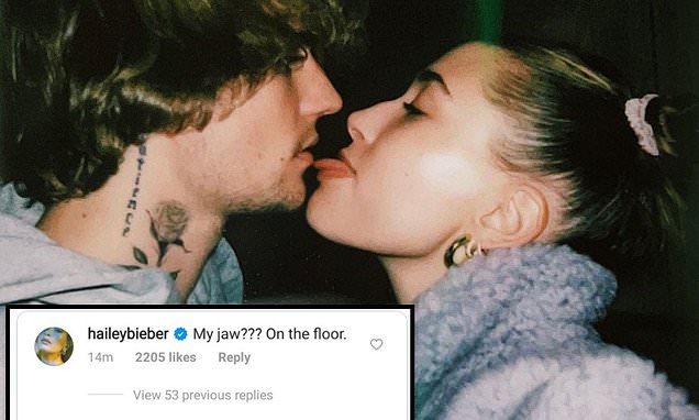 Justin Bieber makes a NSFW remark to wife Hailey Bieber – Daily Mail