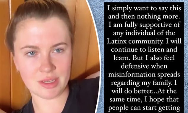 Ireland Baldwin clarifies her support for the Latinx community after defending stepmom Hilaria – Daily Mail