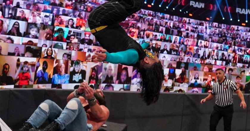 How Jeff Hardy was walking and talking after this bump, well never know – Cageside Seats