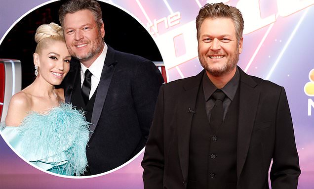 Blake Shelton reveals he wants to lose 10 pounds before tying the knot with Gwen Stefani – Daily Mail