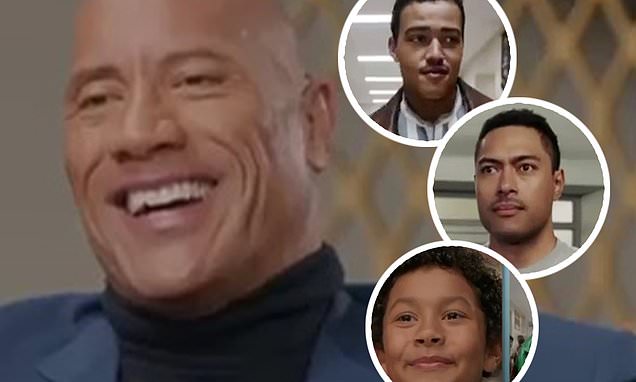 Dwayne The Rock Johnson gives fans a taste of his humor in new teaser for NBCs Young Rock – Daily Mail