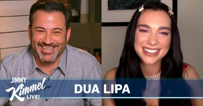 Dua Lipa on Pregnancy Rumors, Grammy Nominations & Being Superstitious – Jimmy Kimmel Live