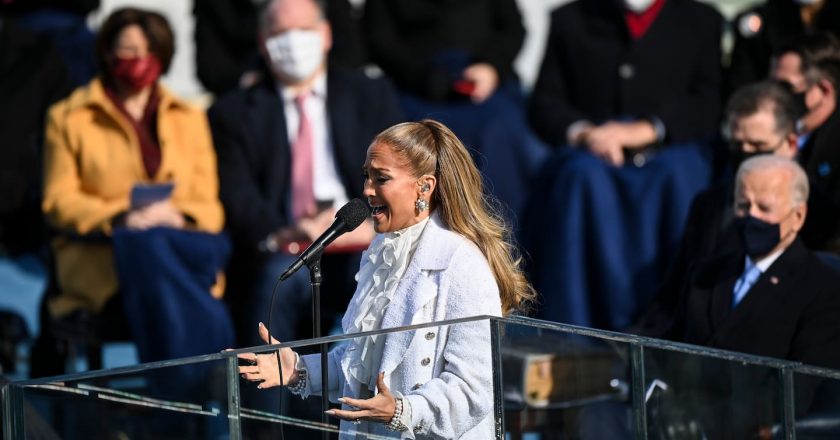 Jennifer Lopez worked the dance track ‘Let’s Get Loud’ into her inauguration medley. It actually made perfect sense. – The Washington Post