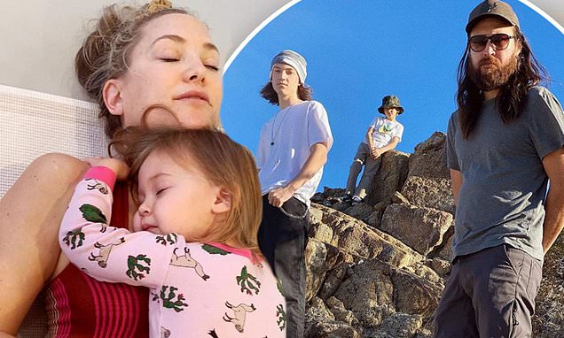 Kate Hudson reflects on what its like having three children with three different fathers – Daily Mail