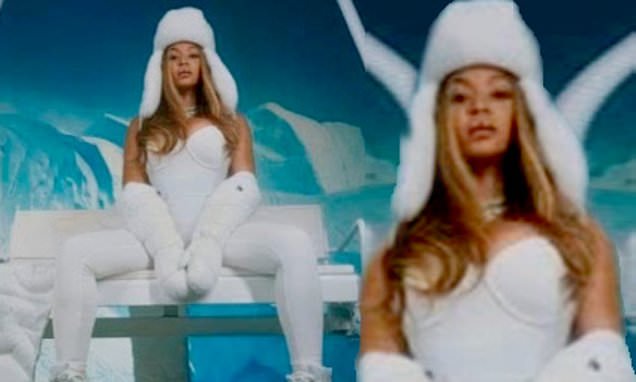 Beyonce has teased her third Ivy Park collection dubbed Icy Park – Daily Mail