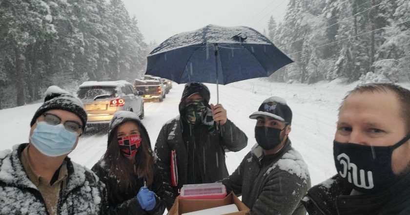 Oregon health-care workers were stuck in a snowstorm with expiring vaccines. So, they gave shots to strangers caught in traffic. – Washington Post