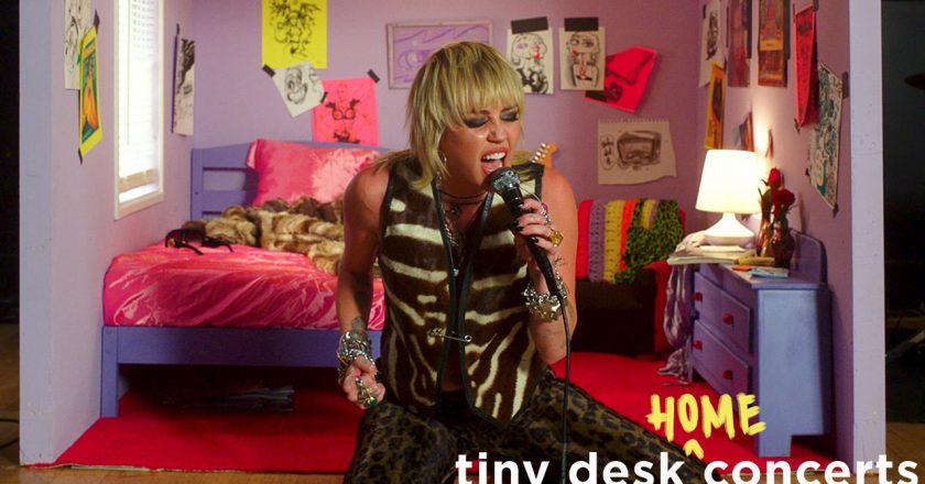 Miley Cyrus: Tiny Desk (Home) Concert – NPR