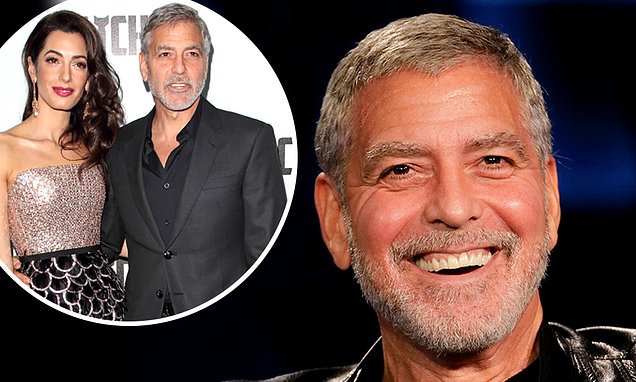 George Clooney opens up about why he refused to give his twins Alexander and Ella weird-a** names – Daily Mail