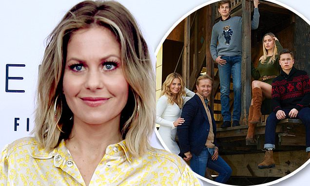 Candace Cameron claps back at haters who criticized her family photo in celebration of new year – Daily Mail