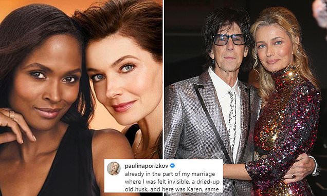 Paulina Porizkova says marriage to Ric Ocasek made her feel like an invisible, dried-up old husk – Daily Mail