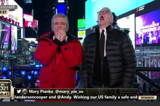 Everybody Loved Watching Anderson Cooper and Andy Cohen Get Drunk for New Year’s – TheWrap