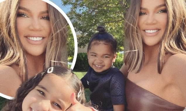 Khloe Kardashian shares sweet selfie with True and Robs daughter Dream on last day of KUWTK – Daily Mail