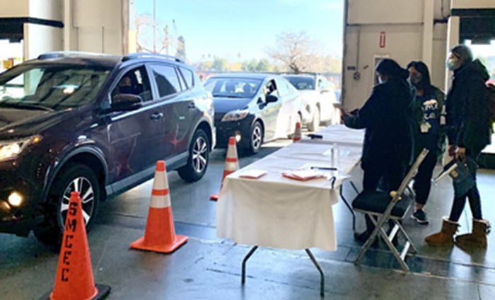 Drive-Thru COVID-19 Vaccination Clinic Opens in San Mateo County – NBC Bay Area