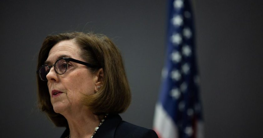 Oregon Gov. Kate Brown speeds up timeline for some COVID-19 vaccinations – OPB News