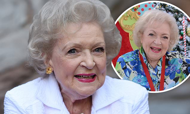 Betty White reveals plans for celebrating her 99th birthday next week includes feeding two ducks – Daily Mail