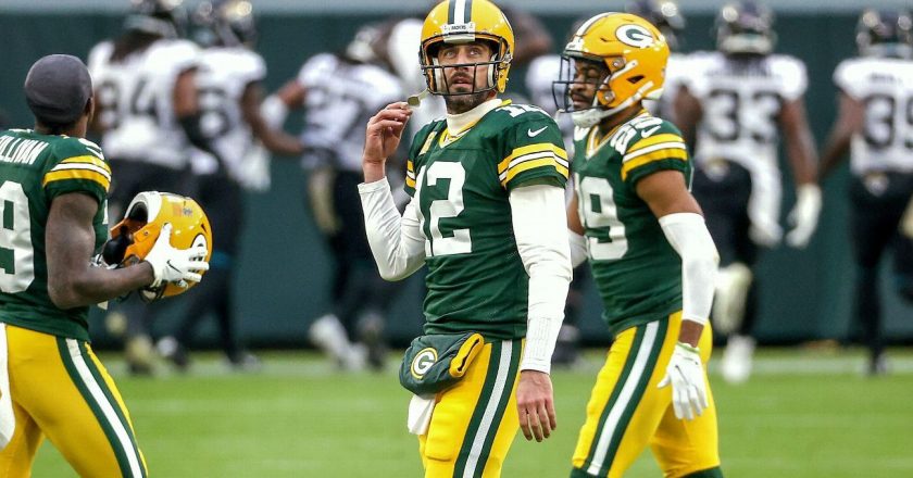 Aaron Rodgers has just 89 picks in 6,587 passes — and he hates every one of them – ESPN