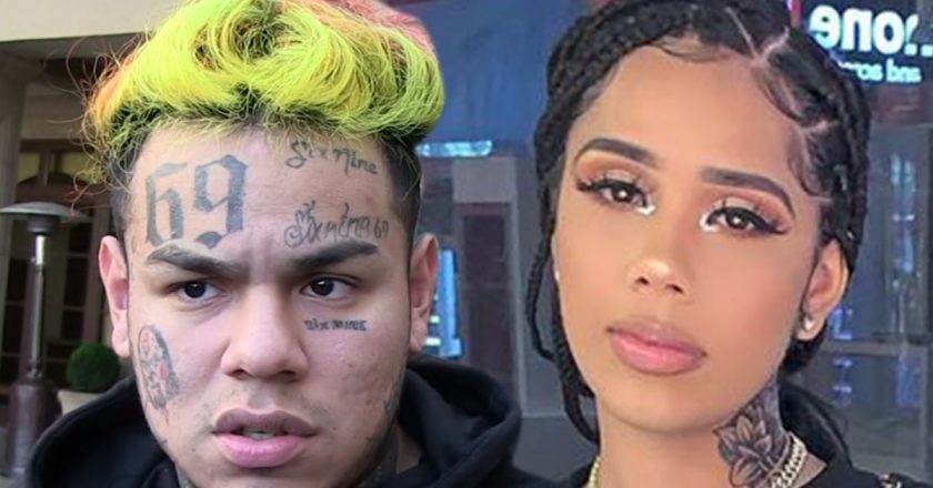 6ix9ines Baby Mama Fears His Beefs Put Their Daughter in Danger – TMZ