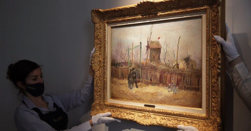 Rarely seen Van Gogh painting exhibited ahead of auction – Associated Press