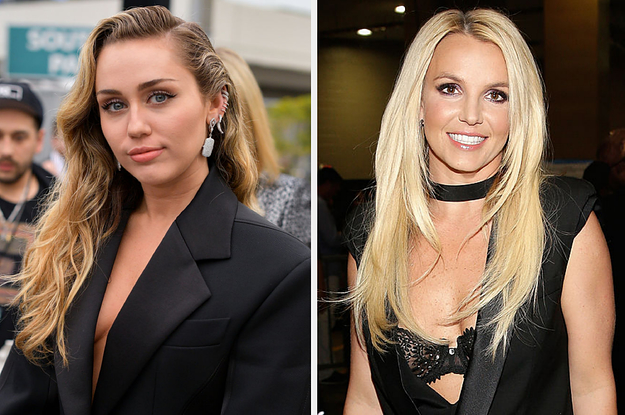 Miley Cyrus Gave Britney Spears A Sweet Shout Out At Her Super Bowl Pregame Performance – BuzzFeed