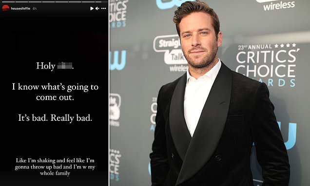 Police confirm Armie Hammer is not a suspect in death investigation following online rumors – Daily Mail