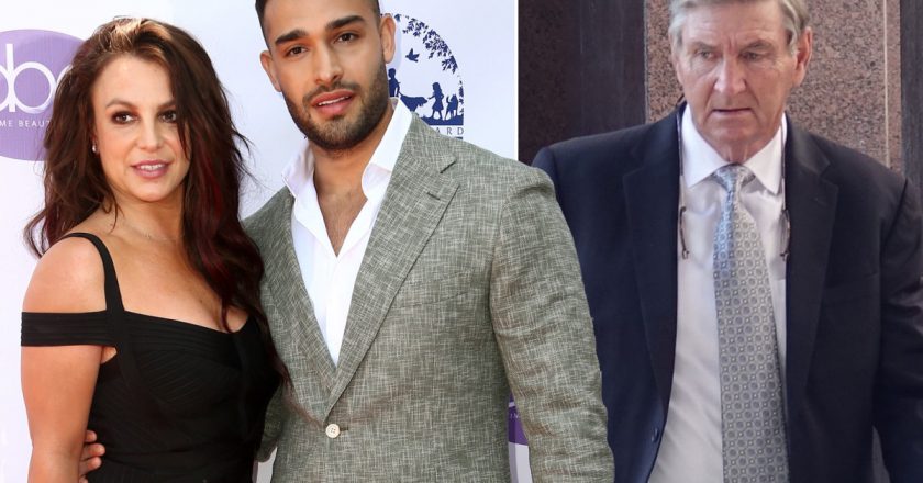 Sam Asghari calls Britney Spears dad a ‘total d–k’ – Page Six