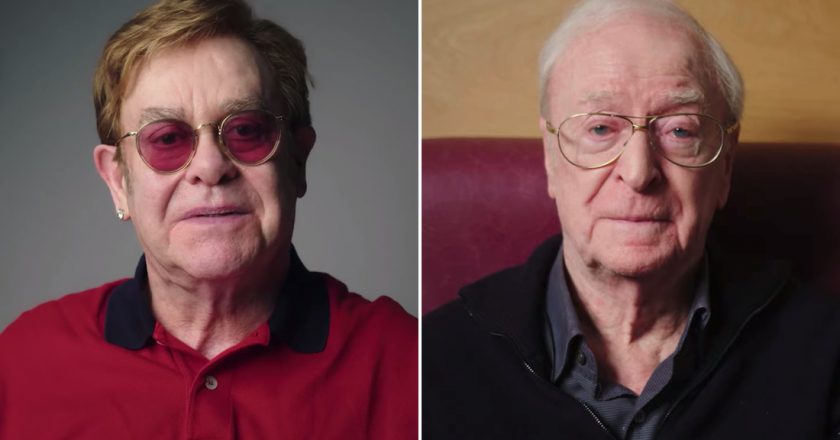 Elton John and Michael Caine star in video encouraging Brits to get vaccine – CNN