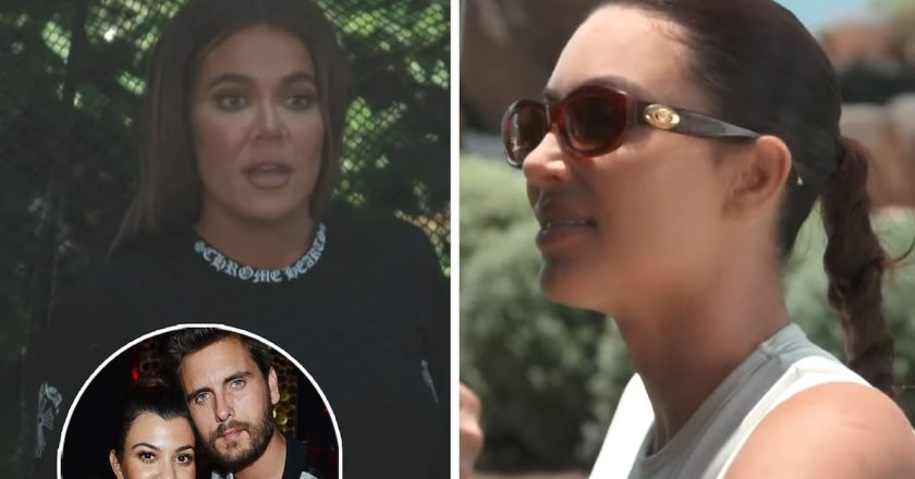 Kardashians Wonder If Kourtney And Scott Are Back Together After Kim Sees Them Asleep Together On The Couch – TooFab