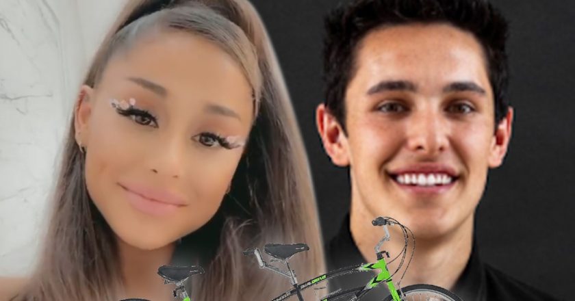 Ariana Grandes Wedding Gift from PETA is a Vegan Tandem Bike – TMZ