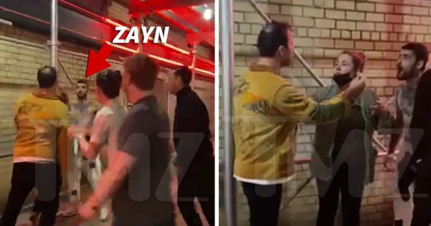 Zayn Malik Goes Shirtless in Near-Brawl Outside NYC Bar – TMZ