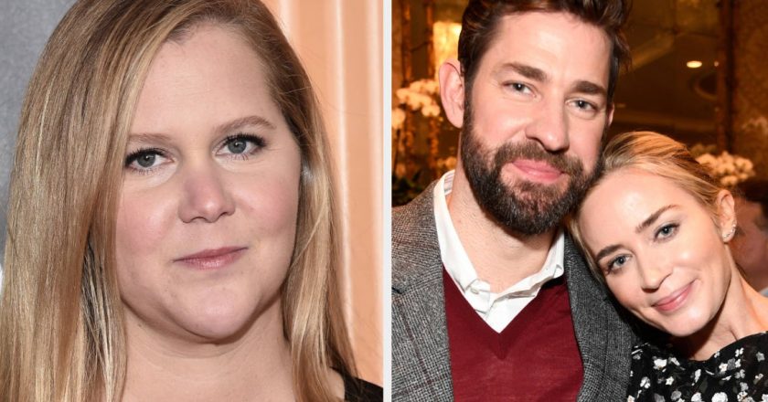 John Krasinski Responded After Amy Schumer Said He And Emily Blunt Have A “Pretend Marriage For Publicity” – BuzzFeed News