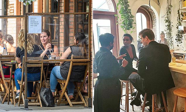 Segregated dining in NYC: Vaccinated patrons enjoy life back to normal, un-vaxxed must stay distant – Daily Mail