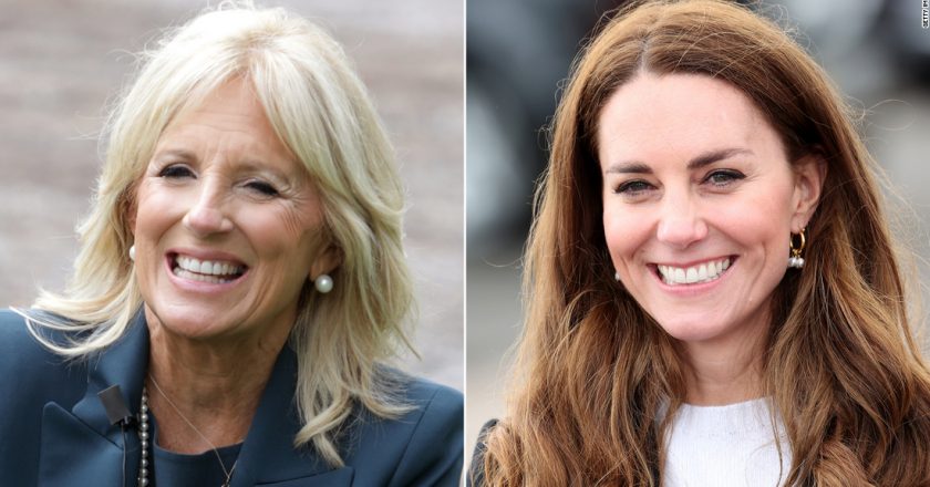 Jill Biden will meet with the Duchess of Cambridge in England this week – CNN