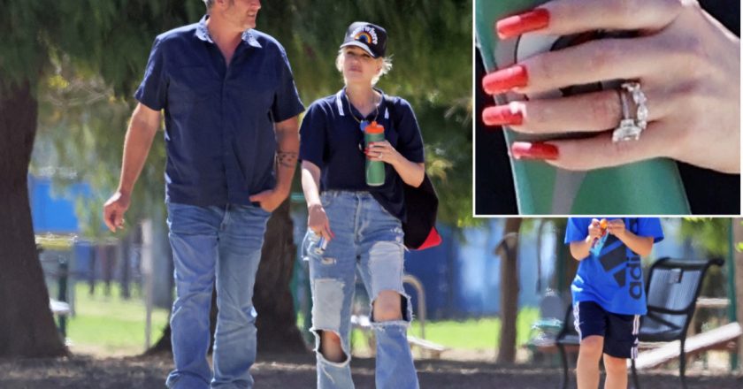 Exclusive photos show Gwen Stefani, Blake Shelton may have secretly wed – Page Six