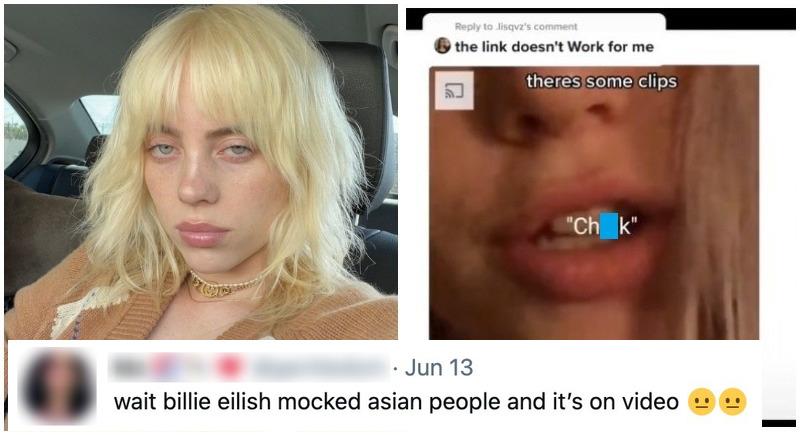 Billie Eilish Slammed for Allegedly Saying ‘Ch*nk,’ Mocking Black and Asian Accents – Yahoo News