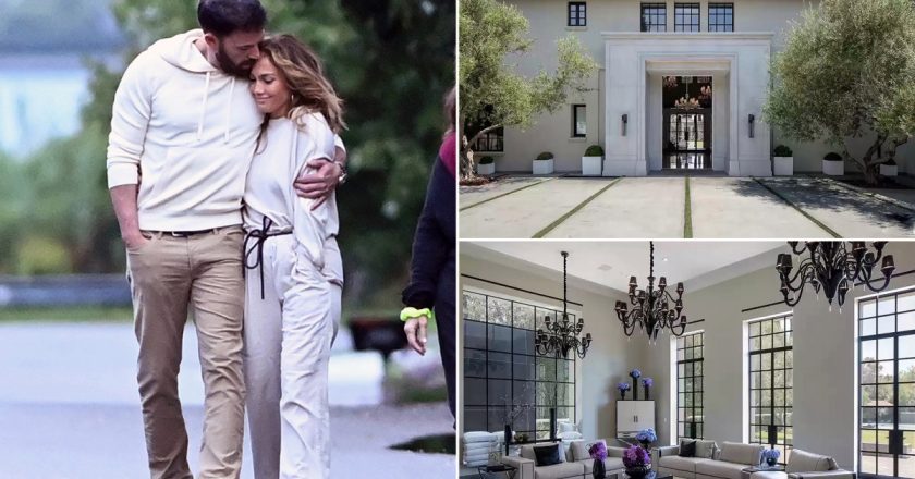 Inside the wild $65M mansion Jennifer Lopez and Ben Affleck just toured – New York Post