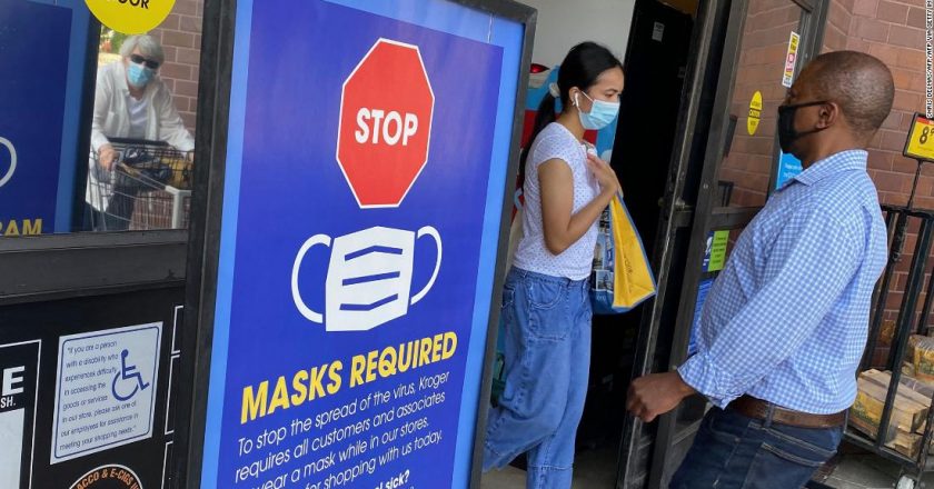 CDC updates guidance, recommends vaccinated people wear masks indoors in certain areas – CNN