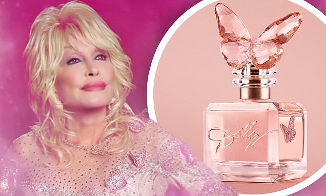 Dolly Parton launches her first fragrance Sent From Above and releases an accompanying new song – Daily Mail