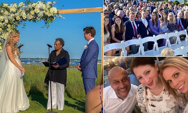 RFKs grandson Chris Kennedy ties the knot in second wedding in Hyannis Port – Daily Mail