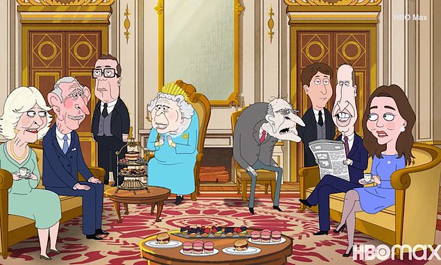 Animated satire The Prince takes aim at the Royal Family in new trailer – Daily Mail