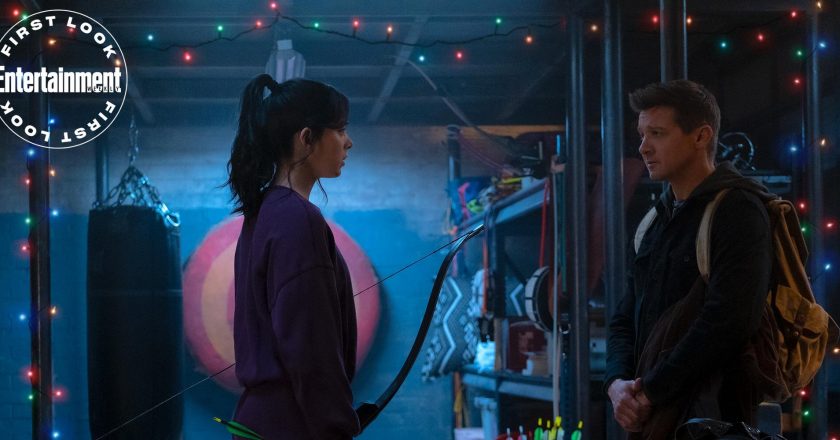 Exclusive: Clint Barton finally meets Kate Bishop in Hawkeye first look – Entertainment Weekly News