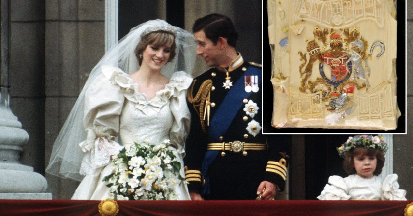 Prince Charles and Princess Dianas wedding cake to go up for auction – New York Post