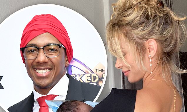 Nick Cannons girlfriend Alyssa Scott gives birth to his SEVENTH child… after welcoming twin boys – Daily Mail