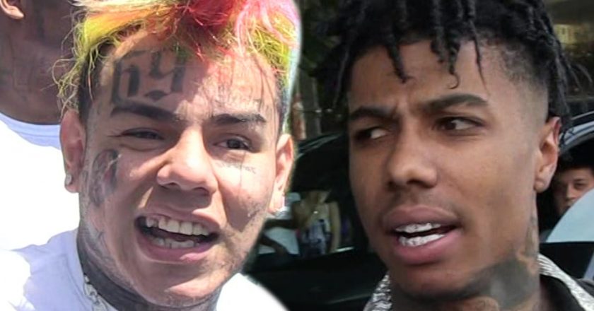 Tekashi69 Trolls Blueface for Getting Jewelers Name Tatted on Head – TMZ