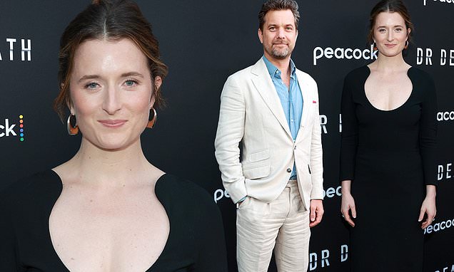 Grace Gummer hits the red carpet at Peacocks Dr. Death world premiere – Daily Mail